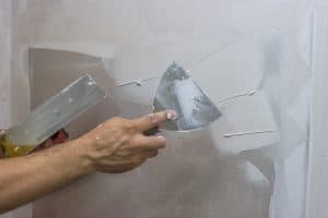 fill and sand before painting your walls