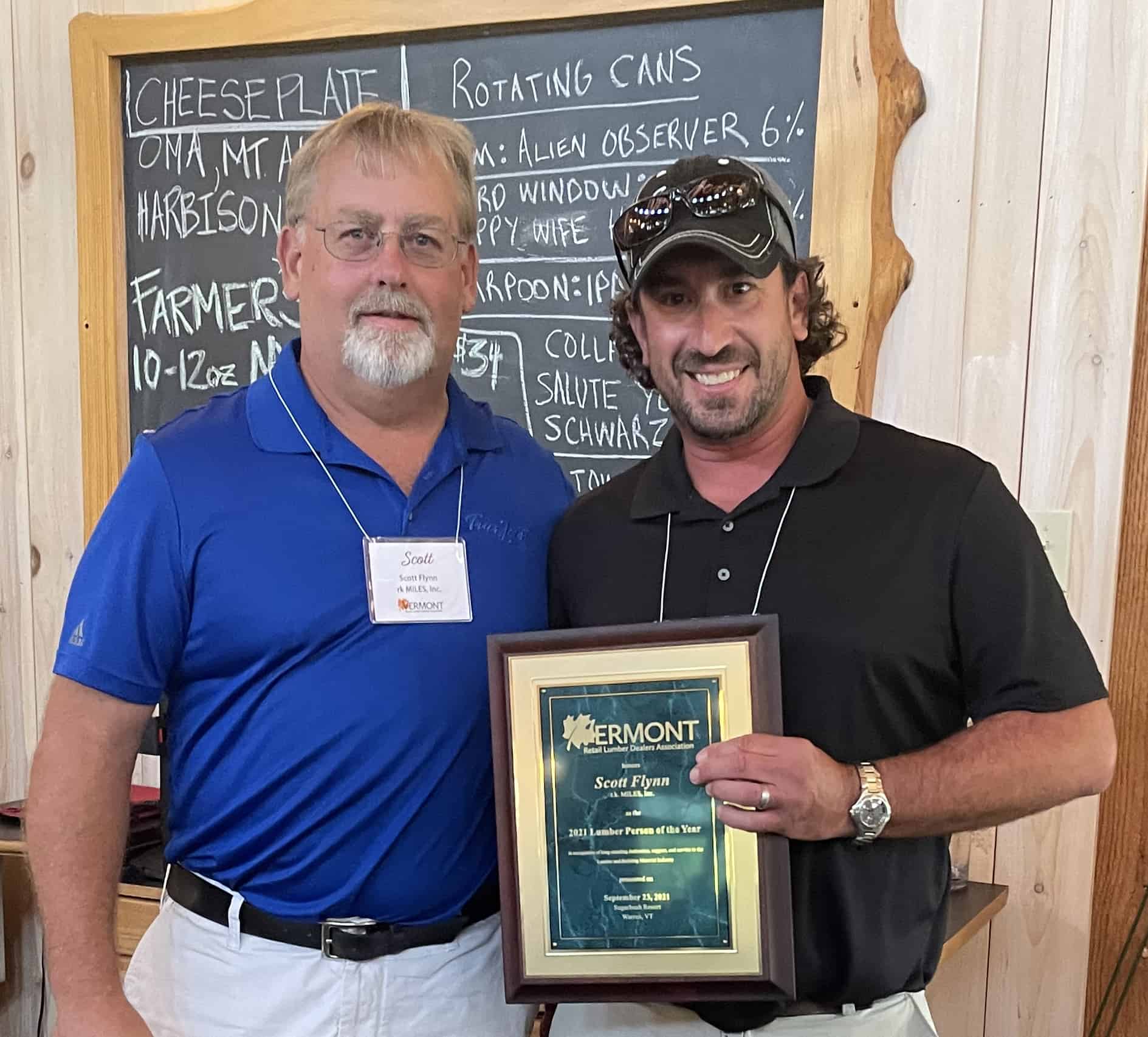 ScottFlynn LOPTY2021 1 | VRLDA NAMES rk MILES’ SCOTT FLYNN AS LUMBER PERSON OF THE YEAR