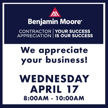 2024 Benjamin Moore Contract Web | Benjamin Moore Contractor Appreciation Breakfast