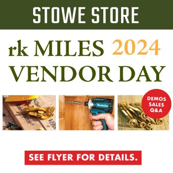 STOWE Vendor Web | STOWE rk MILES 2024 VENDOR DAY