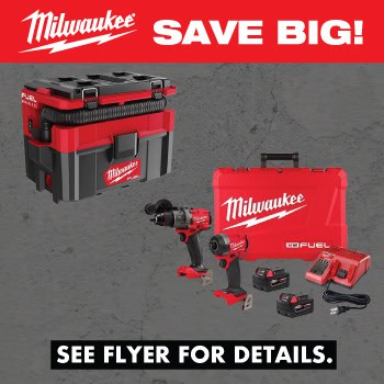 Milwaukee 2 Promo Web | Milwaukee SAVE BIG SALE!