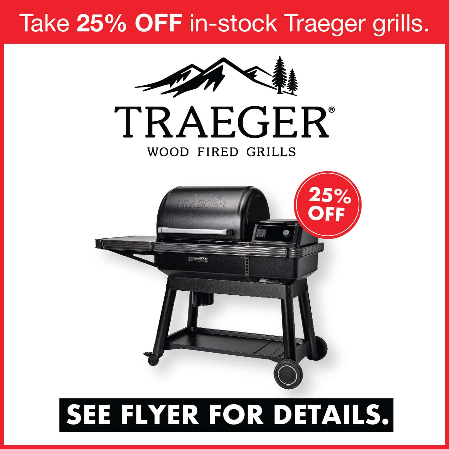 Traeger 25 Web | TRAEGER GRILLS 25% OFF SALE