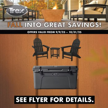 Fall Trex Web promo | TREX - FALL INTO GREAT SAVINGS!