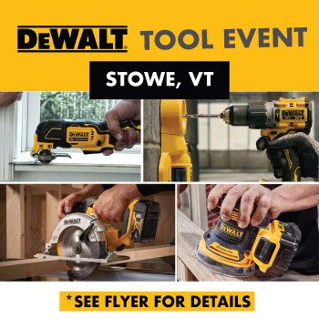 Stowe Dewalt Web | STOWE DEWALT TOOL EVENT