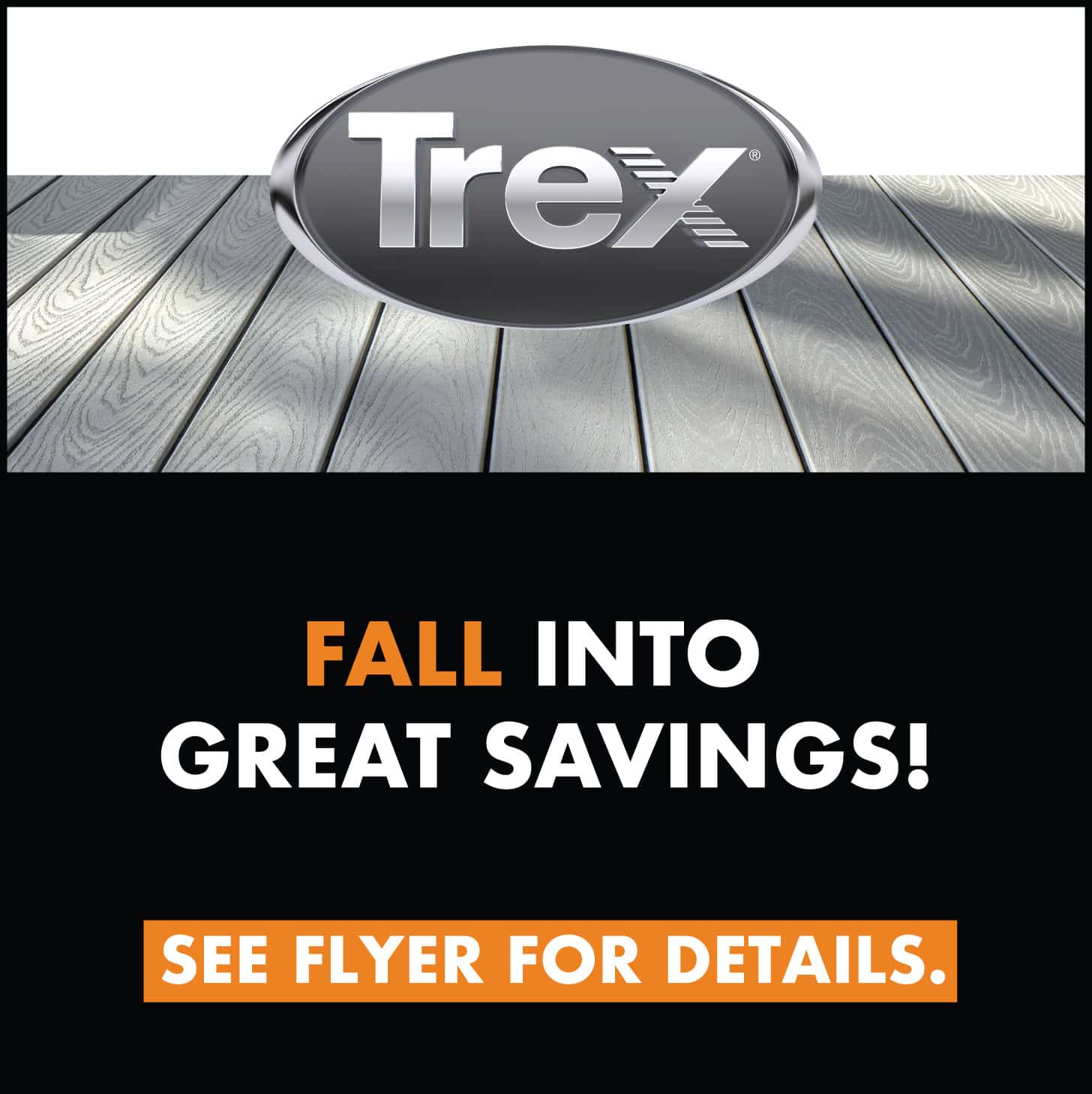 Trex Promo 9 2 26 | TREX FALL PROMO