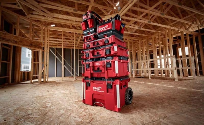 Safety helmets stored in warehouse equipment cabinet in VT, MA, and NH