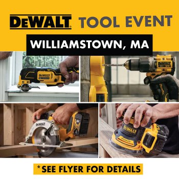 wmtwn Dewalt Web | WILLIAMSTOWN DEWALT TOOL EVENT