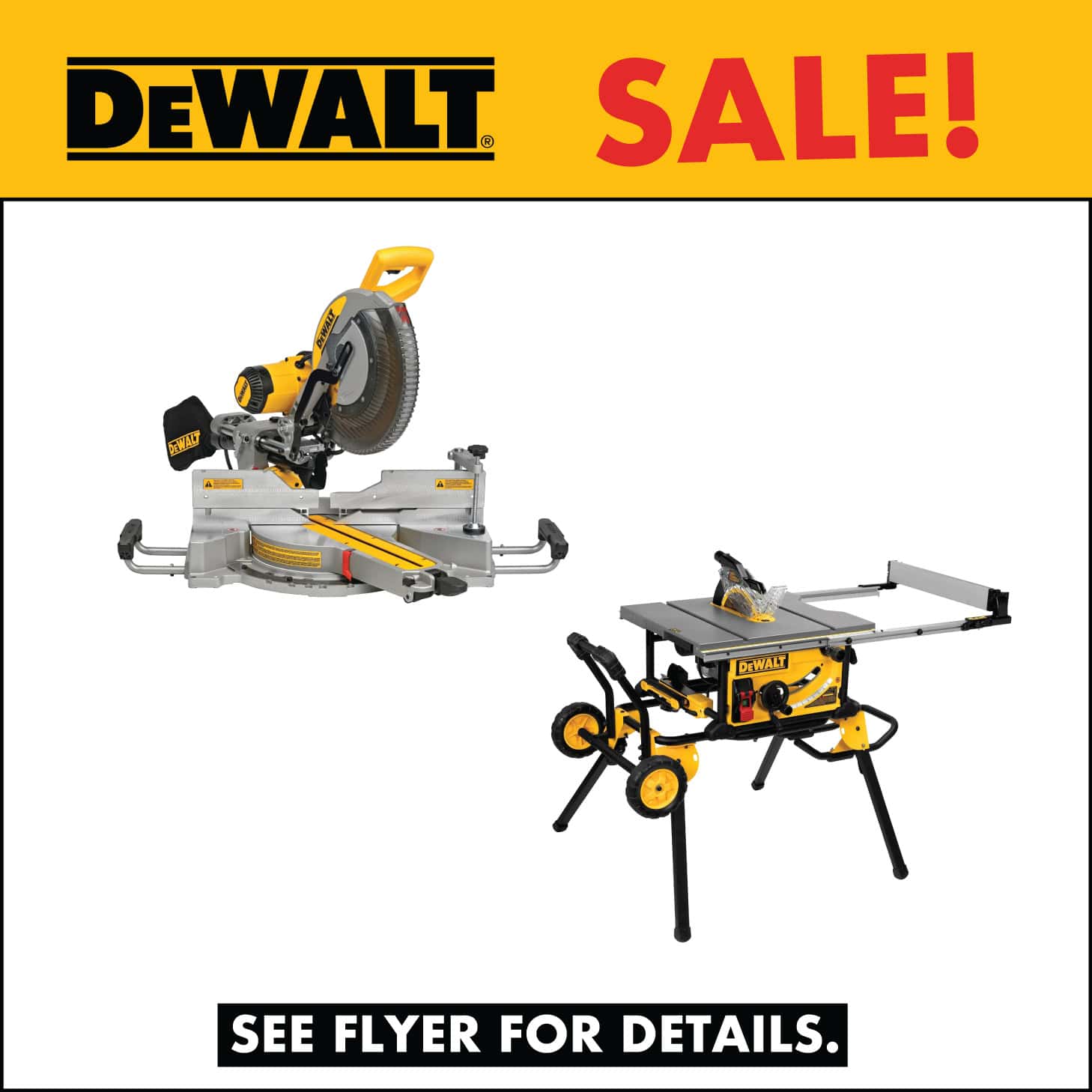 Dewalt Sale Middle MVL | DEWALT PROMO!